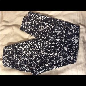 Fabletics XXS splatter leggings